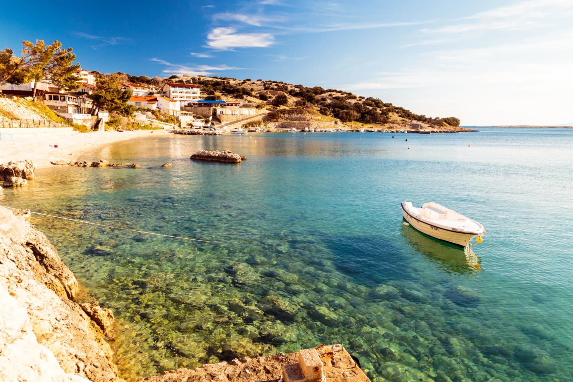 Stara Baska bay in krk