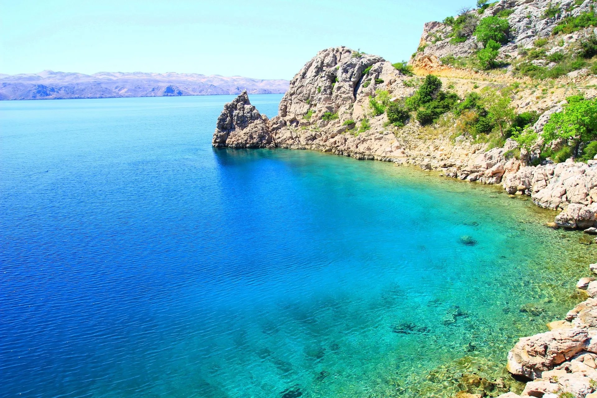 Karlobag beach