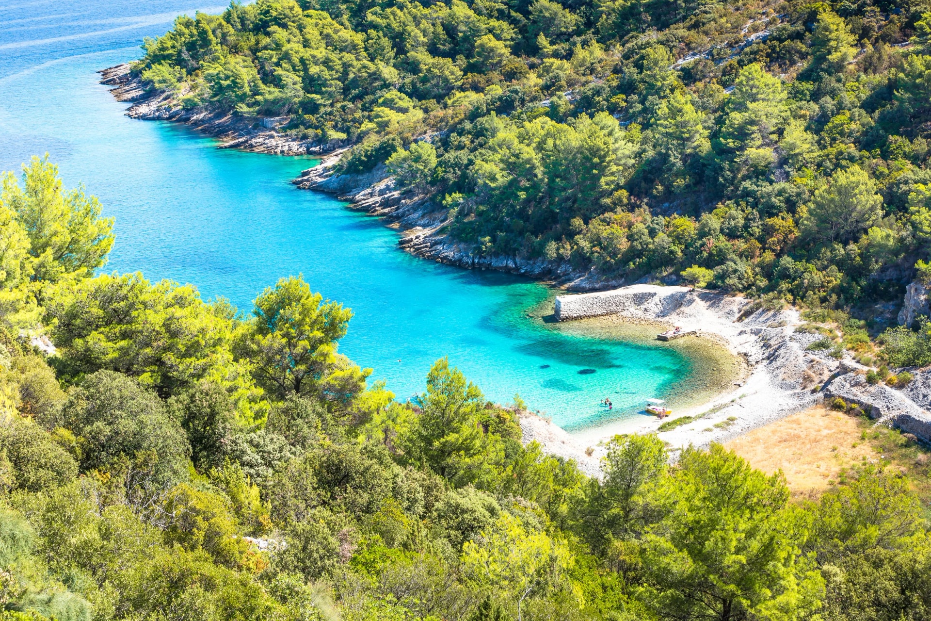 Island of Brac in Croatia, Europe. Beautiful Place.