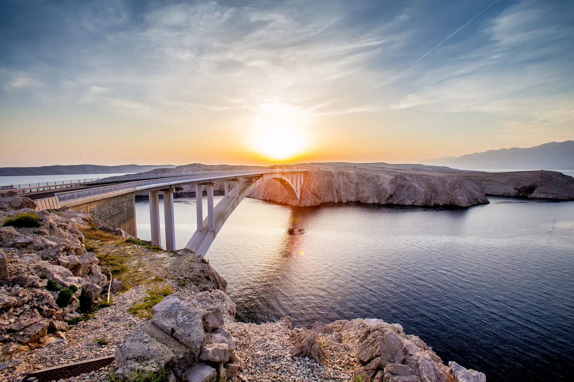 Bridge to pag island
