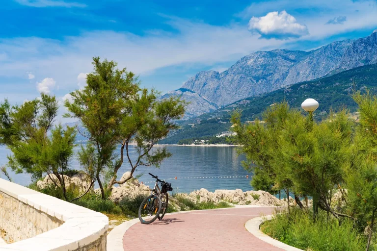 Cykling på Kroatiens kyst
