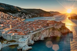 Dubrovnik solnedgang