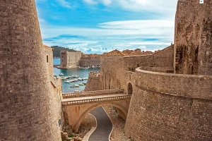 De muren van Dubrovnik