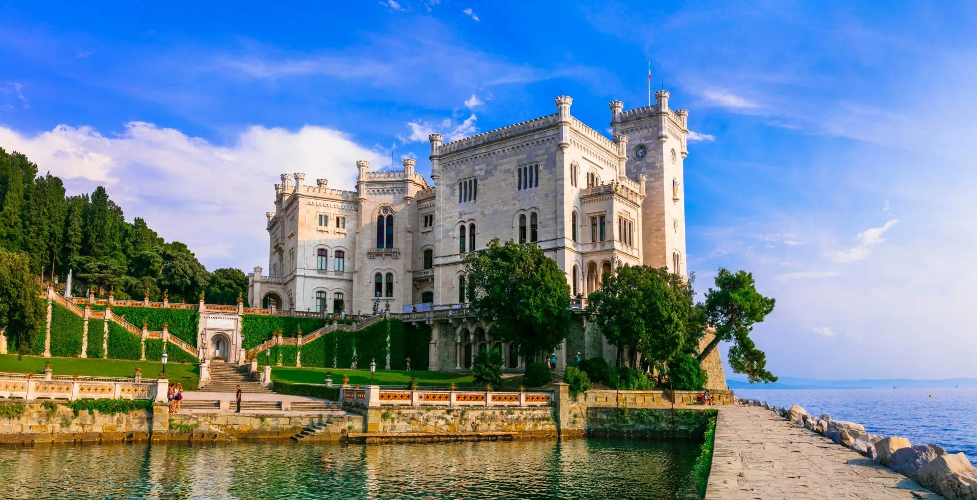 Miramare slot nær Trieste