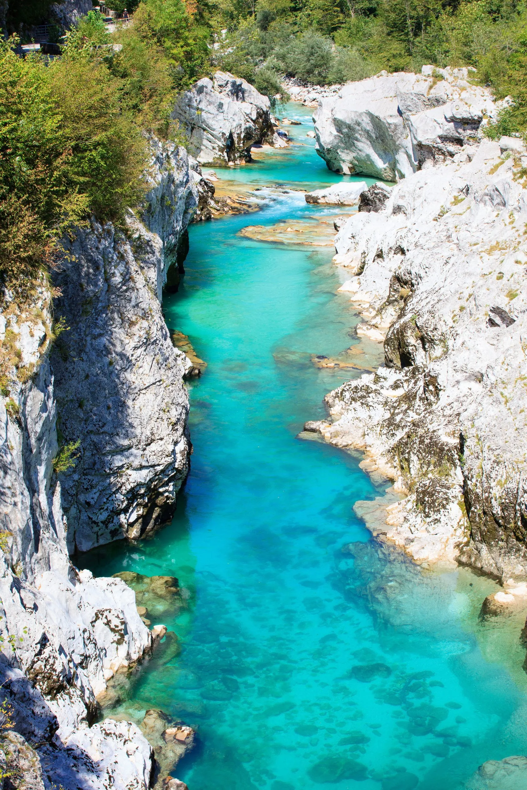 Soca-rivier, Slovenië